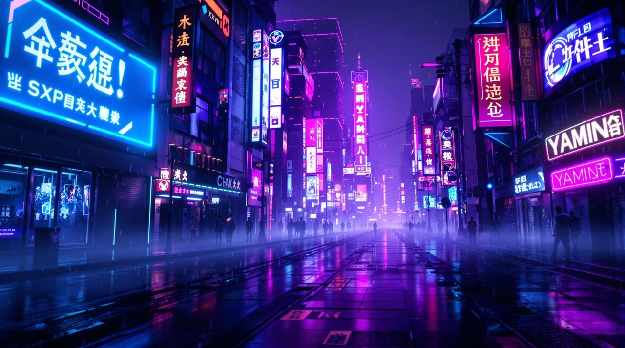 香蕉网视频1080P：赛博朋克都市漫游