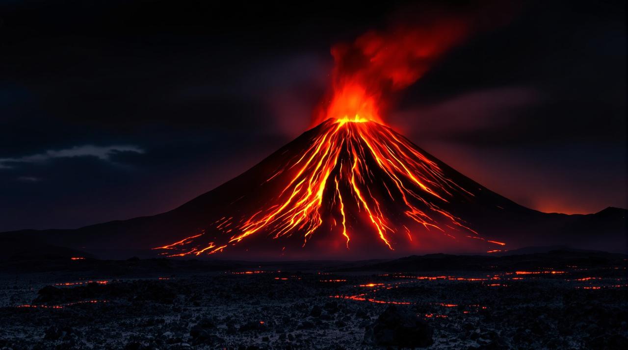香蕉网视频4K：火山喷发纪实